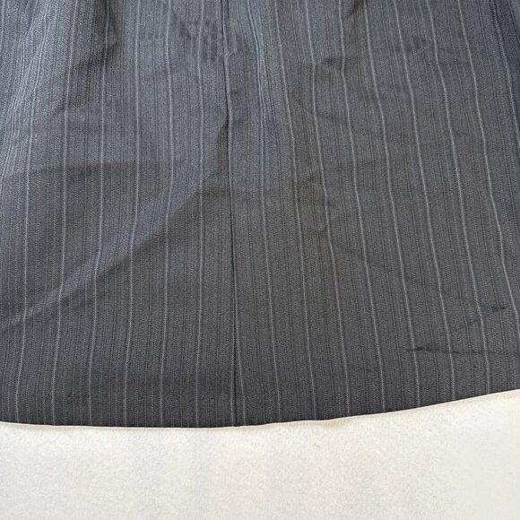 Vintage II Real Black With Stripes Skirt Size 16 Made in USA - Picture 7 of 9